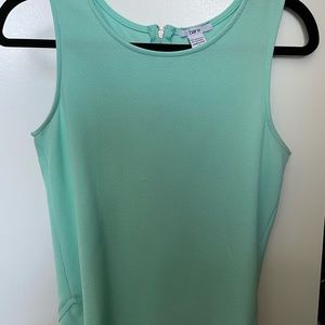 Bar III | Size Small | Womens Mint Green Sleeveless Blouse Career Work Business